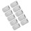 10pcs M8 Long Rod Nut Hex Hexagonal Sleeve Nut 7