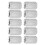 10pcs M8 Long Rod Nut Hex Hexagonal Sleeve Nut 5