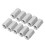 10pcs M8 Long Rod Nut Hex Hexagonal Sleeve Nut 8