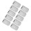 10pcs M8 Long Rod Nut Hex Hexagonal Sleeve Nut 6