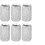 10pcs M8 Long Rod Nut Hex Hexagonal Sleeve Nut 13
