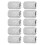 10pcs M8 Long Rod Nut Hex Hexagonal Sleeve Nut 2
