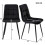 Mesa de sala de jantar - MUVOE - Retangular - 4 cadeiras - Preto - Moderno 5
