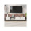 Móvel para TV 75", Centro de entretenimento moderno, Console de mídia (Branco) 1