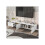 Móvel para TV 75", Centro de entretenimento moderno, Console de mídia (Branco) 5