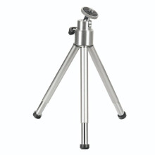 Mini-statief "Ball", L, zilver