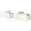 Tiroir de lit - WF - 2 tiroirs - Blanc - Utilisation avec lit d'enfant - Rangement pratique 1