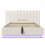 Lit - MUVOE - 180 x 200 - Acolchado - LED con control de app - Carga USB-C 3