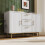 Commodes - MUVOE - 2 deuren - 3 lades - Verstelbare planken - Wit 4