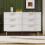 Commode - MUVOE - 6 lades - Wit - Metaal - Modern en elegant ontwerp 6