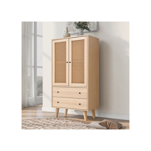Buffet - MUVOE - Eetkamer - Breedte 60 cm - Zelfassemblage - Beige 1