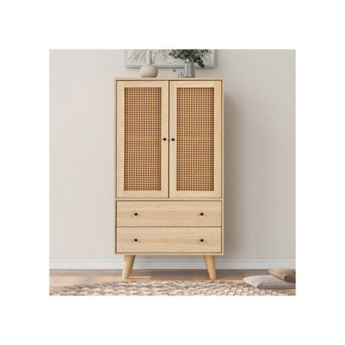 Buffet - MUVOE - Eetkamer - Breedte 60 cm - Zelfassemblage - Beige 2