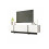Armadio TV - MUVOE - 190 cm - 3 porte - 2 cassetti - MDF e PB 1