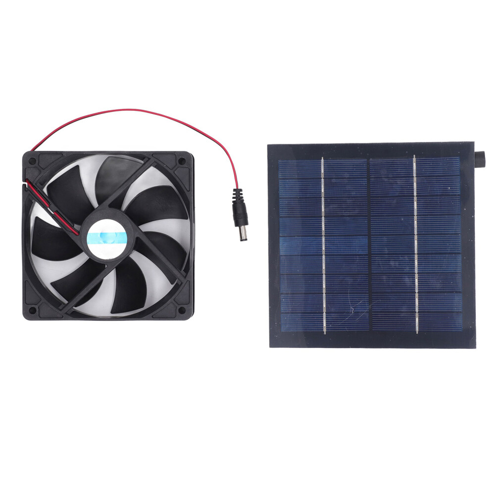Solar Panel Fan Kit 20W Ip65 Waterproof For 8320539667409