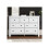 Eetkamermeubel - Witte buffet - 7 lades - Modern ontwerp - Multifunctioneel 1