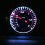 2 Inch (50mm) Universal Car Red Led Turbo Boost 10
