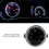 2 Inch (50mm) Universal Car Red Led Turbo Boost 13
