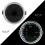 2 Inch (50mm) Universal Car Red Led Turbo Boost 9