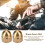 Brass Acorn Nut Kit Dome Head Cap Hex Nuts Set 7