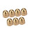 Brass Acorn Nut Kit Dome Head Cap Hex Nuts Set 12