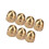 Brass Acorn Nut Kit Dome Head Cap Hex Nuts Set 11