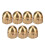 Brass Acorn Nut Kit Dome Head Cap Hex Nuts Set 5