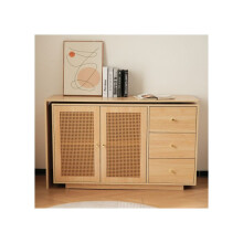 Escritorio - MUVOE - Mesa en L - Blanco - 3 armarios - Diseño contemporáneo