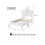 Lit d'enfant - MUVOE - 90 x 200 cm - Cuir PU blanc - Éclairage LED - Design coquillage 5
