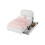 Lit - MUVOE - 90x200 cm - Beige chiaro - Imbottito con cassetti - Design elegante 5