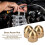 Brass Acorn Nut Kit Dome Head Cap Hex Nuts Set 6