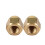 Brass Acorn Nut Kit Dome Head Cap Hex Nuts Set 9