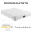 Dubbellaags bed - MUVOE - 140x200 - Hoofdeinde met USB-oplader - Metaal frame - Eigentijds ontwerp 4