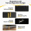Buffet - MUVOE - Design Ondulé - Noir - 152 x 40 x 75 cm - 2 Portes 5