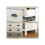 Commode - MUVOE - 5 lades - Wit - 70x38x85 cm - Antikantel 6