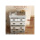 Commode - MUVOE - 5 lades - Wit - 70x38x85 cm - Antikantel 4