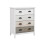 Commode - MUVOE - 5 lades - Wit - 70x38x85 cm - Antikantel 1