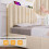Letto - MUVOE - 140x200 cm - Imbottito - USB Type-C - Beige 3