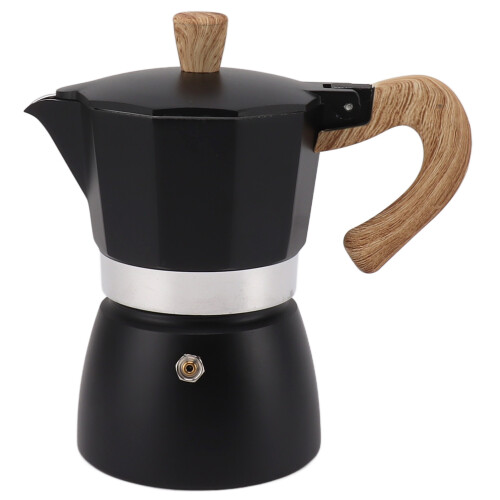 Moka Coffee Pot Octagonal Aluminum Classic