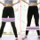 2Pcs Mint Green Resistance Loop Bands, 38cm Elastic Workout Straps 8