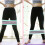 2Pcs Mint Green Resistance Loop Bands, 38cm Elastic Workout Straps 7