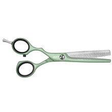 Ciseaux à cheveux Jaguar Pastell Plus40 Lava Texturing et Effilage - Matcha