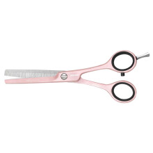 Ciseaux à cheveux Jaguar Pastell Plus40 Lava Texturing et Effilage - Rose