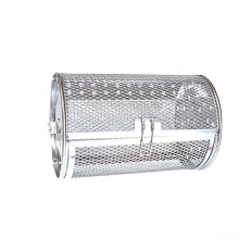 Stainless Steel Outdoor BBQ Grill Basket 180 x 300 for Easy Cooking and Grilling Vegetables and Meats