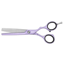 Ciseaux à cheveux Jaguar Pastell Plus40 Lava Texturing et Effilage - Lavande