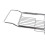 Metal Marble Bathtub Rack Anti Slip Space Saving 14