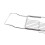 Metal Marble Bathtub Rack Anti Slip Space Saving 13