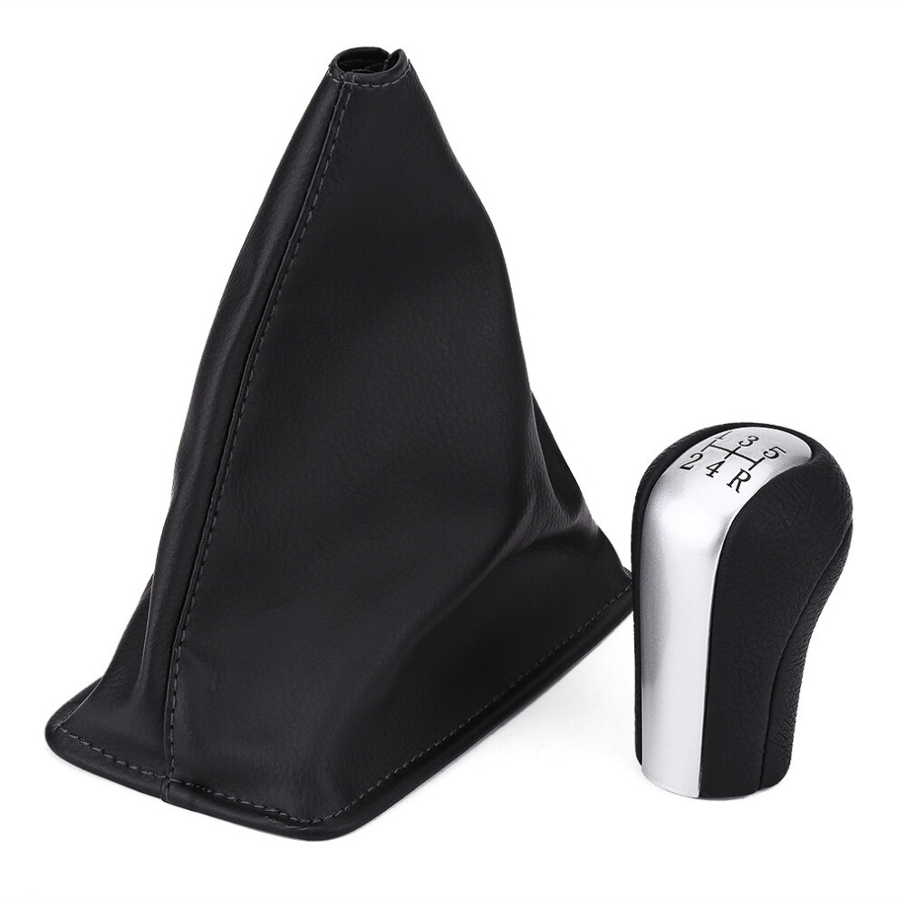 5 Speed Gear Shift Knob Gearstick Gaiter Boot For 8320539669014