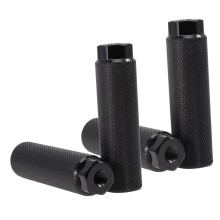 4pcs Non Slip Bike Pegs Durable Wear Resistant Footrests for Mountain Bicycles Compatible with Front and Rear Axles