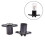 1pc 250v 2a Support de lampe pour four à micro-ondes Base E14 Accessoires pour four à micro-ondes 11