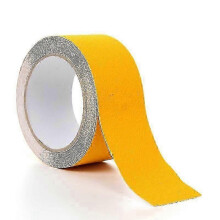 (Yellow) Non Slip Adhesive Safety Quartz Sand Grip Tape